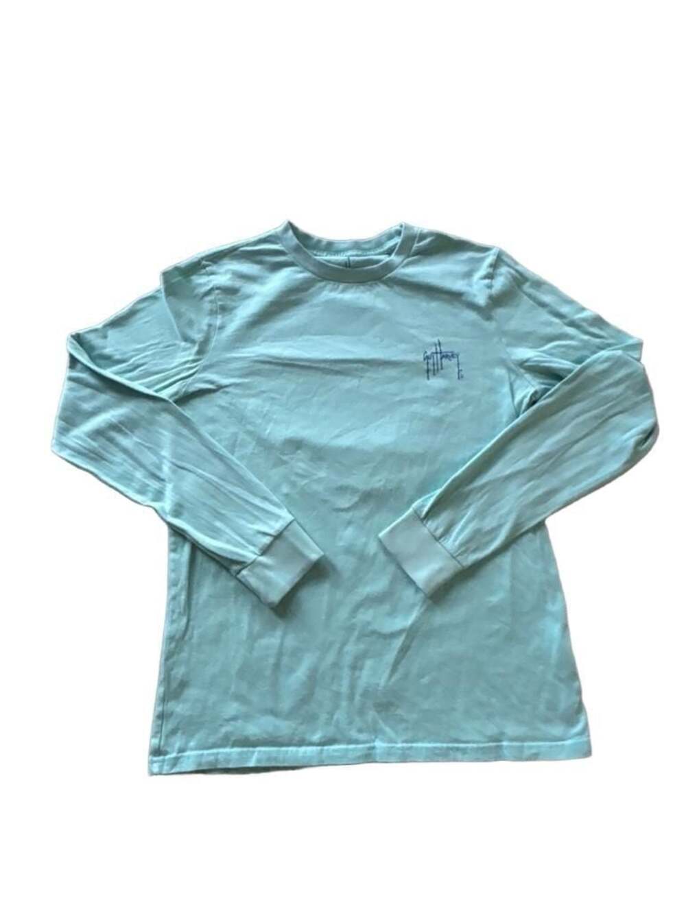 Guy Harvey Long Sleeve Graphic T-Shirt Beach Glass